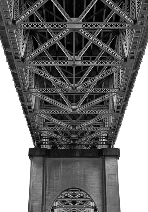 Aurora Bridge, Aurora Bridge in Seattle, Seattle bridge, Kodak T-Max 400